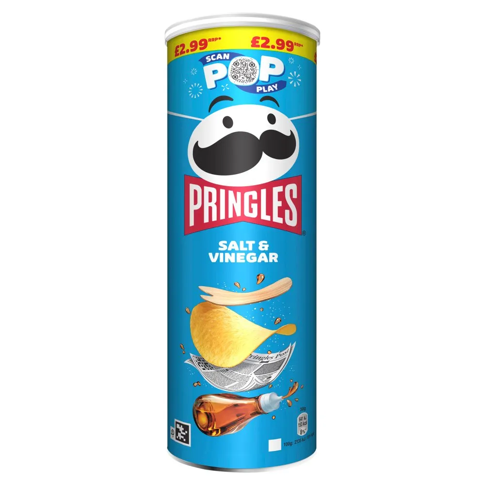 Pringles salt and vinegar pm2.99