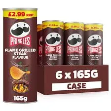 Pringles Flame Grilled Steak PM £2.99