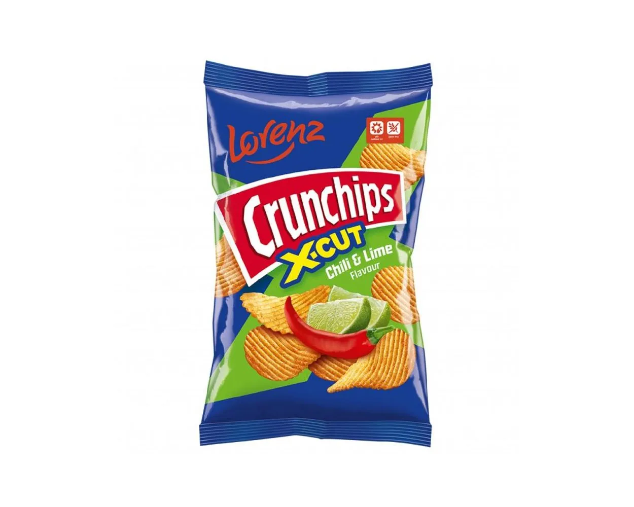 Crunchips X-cut Chilli & Lime