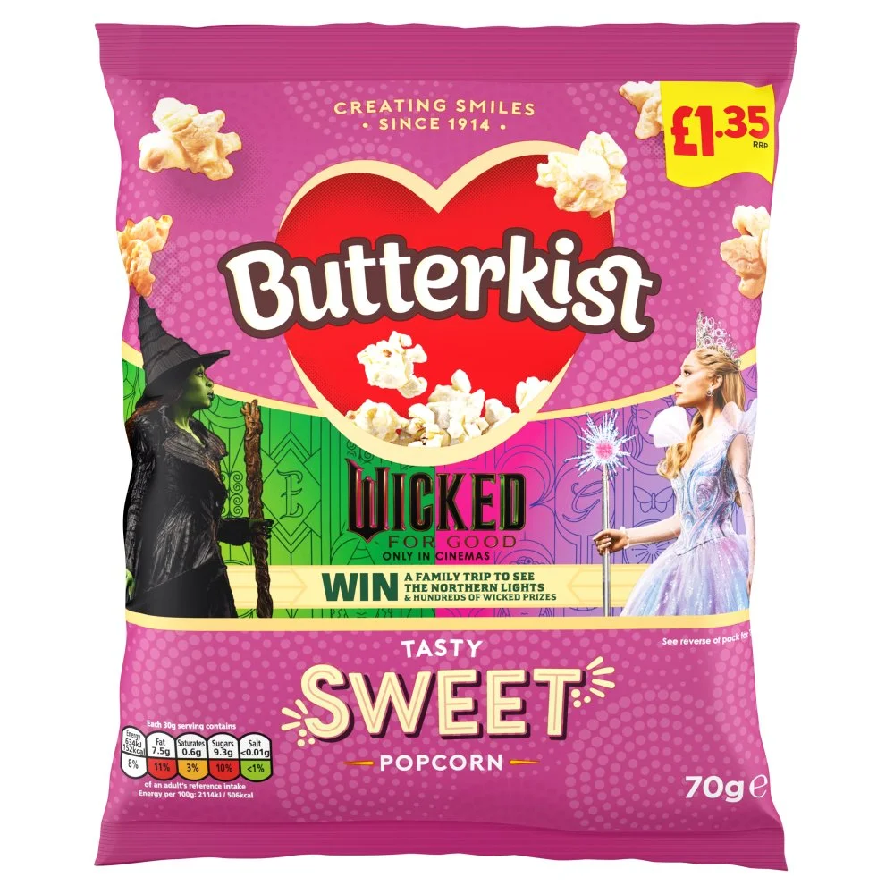 Butterkist Sweet Popcorn PM £1.35