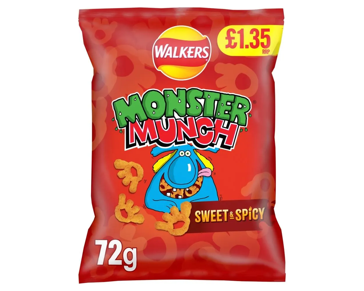 Walkers Monster Munch Sweet & Spicy PM £1.35