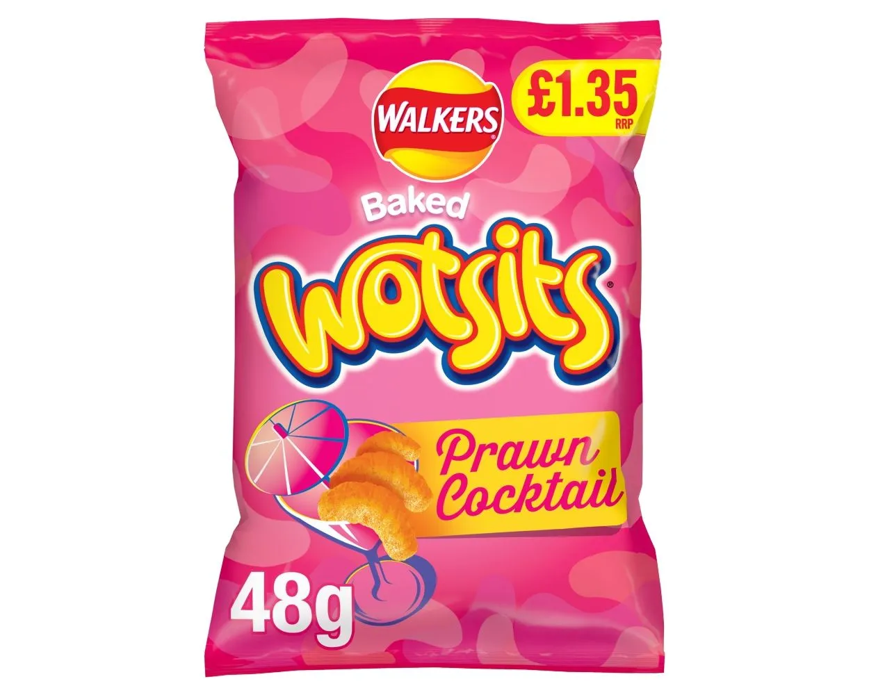 Walkers Wotsits Prawn Cocktail PM £1.35