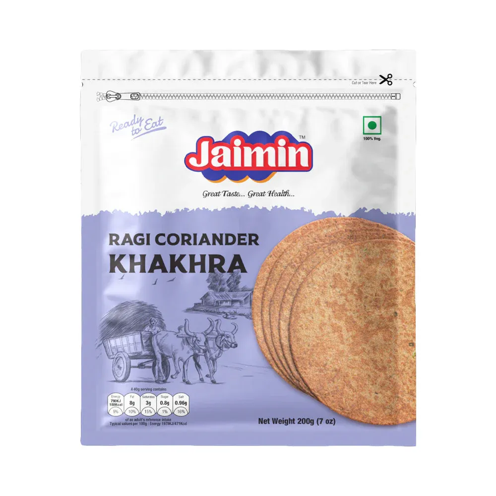 Jaimin Ragi Coriander Khakhra
