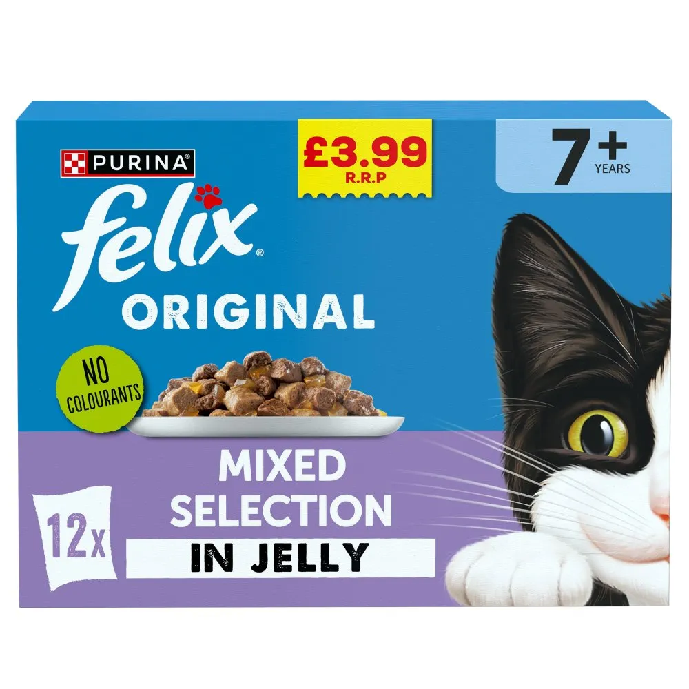 Felix senior pch mix selection £3.99