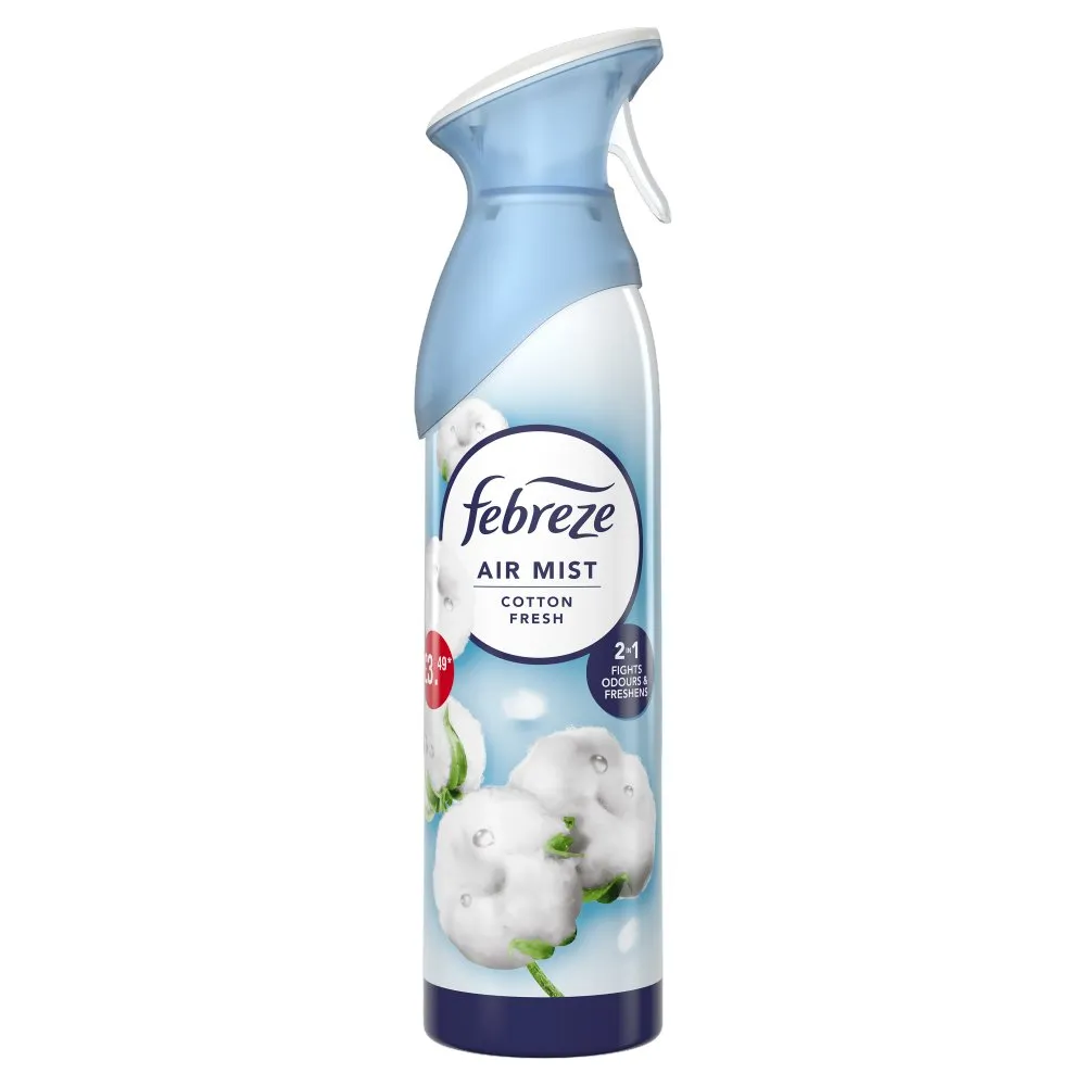 Febreze Air Freshener Spray Cotton Fresh PM £3.49