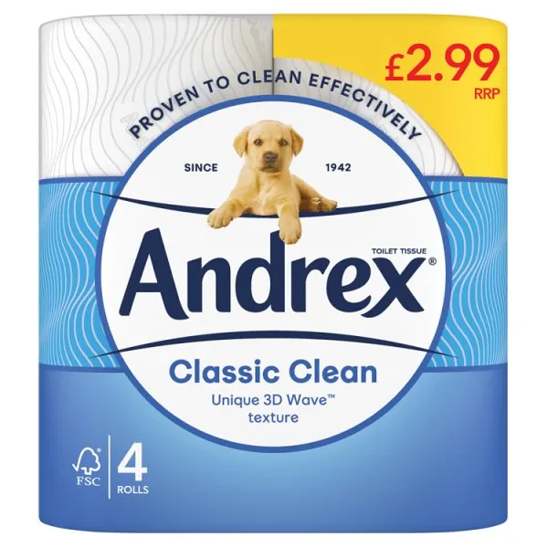 Andrex classic clean £2.99
