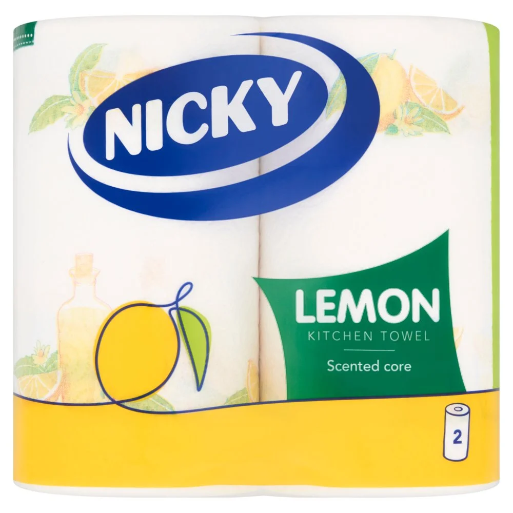Nicky Lemon Kitchen Towel Twin