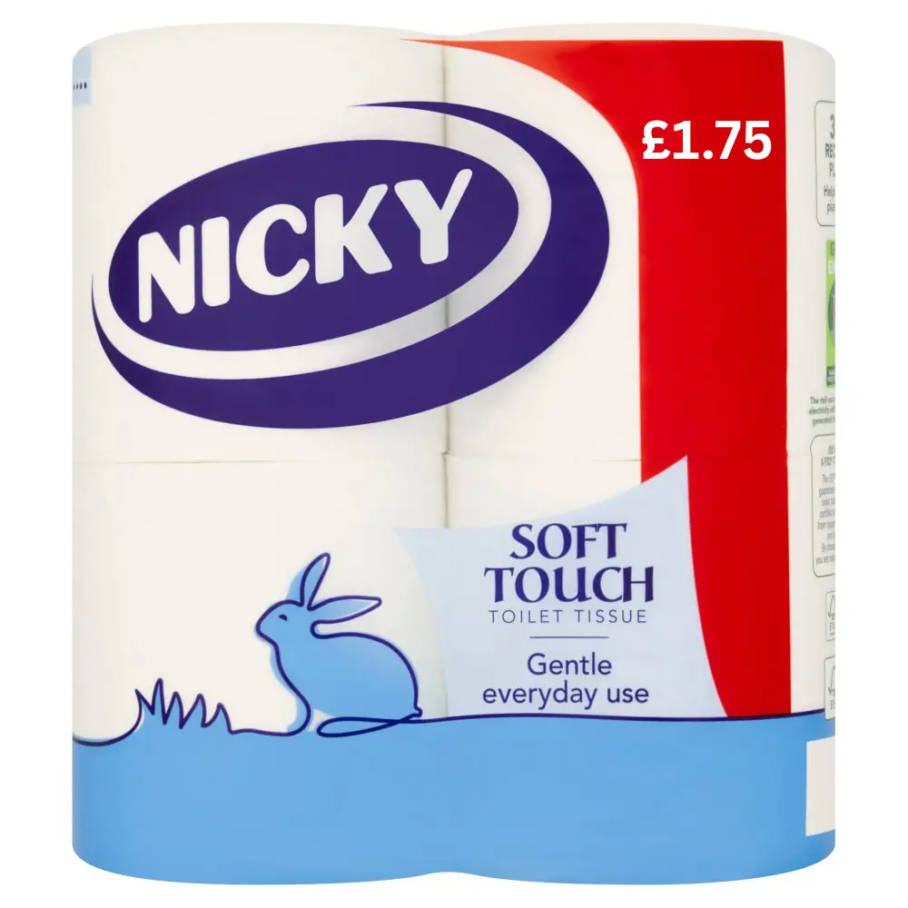 ***nicky soft touch t/tiss pm£1.75