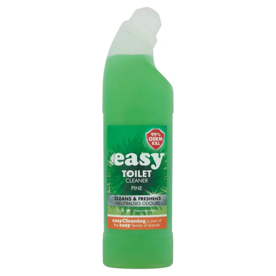 Easy pine fresh liquid toilet cleaner