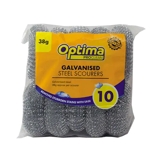 Optima proclean galvanised steel scourer 38g