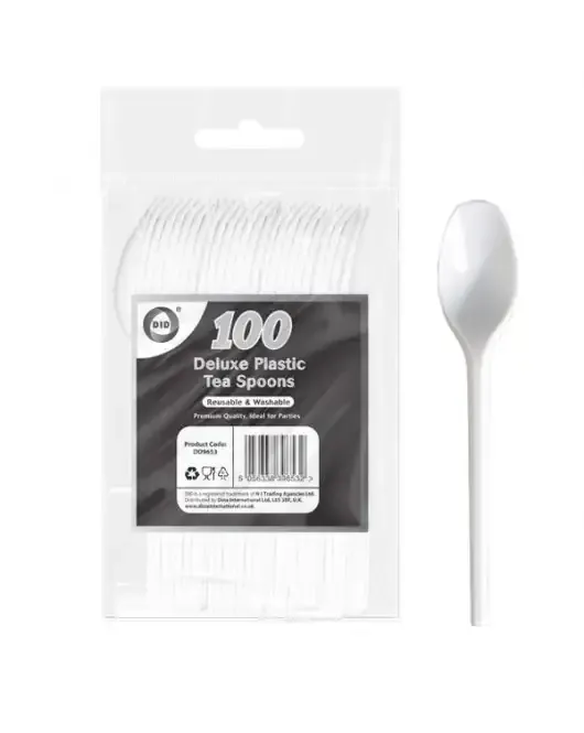Did reusable plastic tea spoons