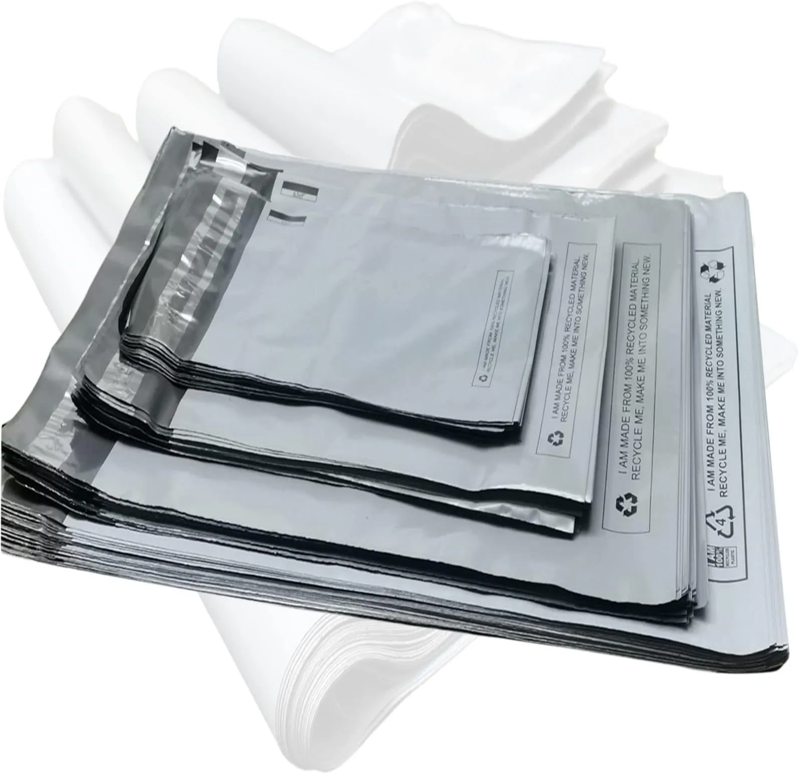 Did grey recycled mail bags (100*12*16)