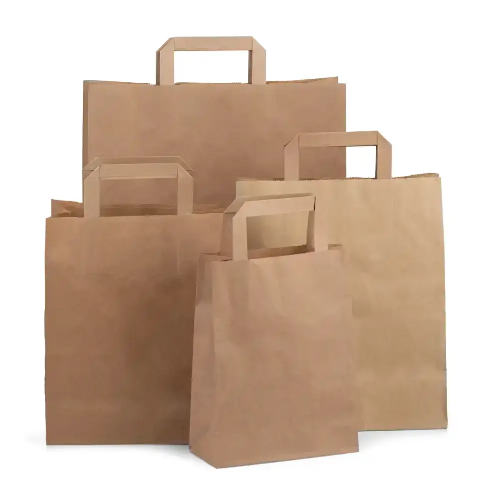 [86562] Brown Paper Bags 7 X 9.5 1000s