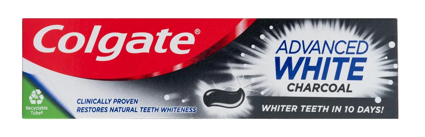 Colgate toothpaste advanced whitening charcoal£2.5