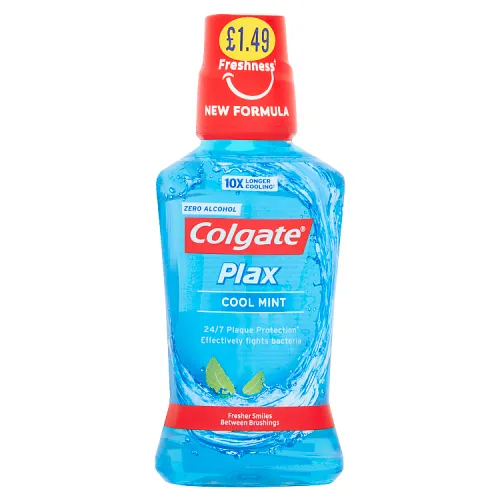 Colgate Mouth Wash Plax Cool Mint PM £1.49