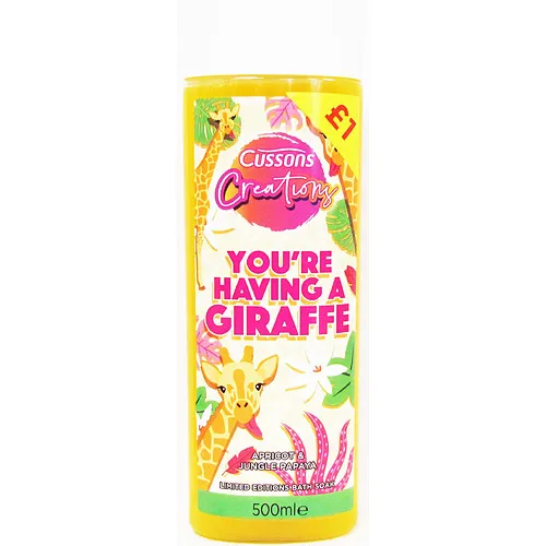 Cussons creations bath giraffe pmp£1